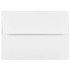 JAM PAPER AND ENVELOPE 31820C JAM Paper Booklet Invitation Envelopes, A6, Gummed Seal, White, Pack Of 100 Envelopes