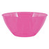 AMSCAN CO INC 432344.103 Amscan 2-Quart Plastic Bowls, 3-3/4in x 8-1/2in, Bright Pink, Set Of 8 Bowls