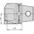 Kennametal 6000425 Modular Grooving Head: Right Hand, Blade Holder Head, KM63TS System Size