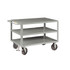 Little Giant. GH-3672-8PHK Heavy-Duty Service Utility Cart: Steel, Gray