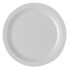 CAMBRO MFG. CO. 725CWNR148 Cambro Camwear Round Dinnerware Plates, 7-1/4in, White, Pack Of 48 Plates