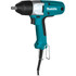 MAKITA CORPORATION TW0200 Makita 1/2in Corded Impact Wrench With Detent Pin Anvil, Blue