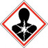 AccuformNMC Hazardous Material Label: 4" High GHS2084AL2
