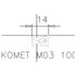 Komet 6286408000 Indexable Boring Cartridge: Series M03Speed, Right Hand, 2.441" Min Dia