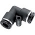 Prevost RPC ET4141 Push-to-Connect Tube Fitting: 90 ° Male Elbow, 1/4" OD