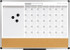 MasterVision BVCMB3507186 18" High x 24" Wide Combination, Bulletin/Magnetic Dry Erase Calendar