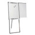 Bi-Office EA23062122 Bi Office Design Series Magnetic Dry-Erase Whiteboard Easel With Footbar, 41 1/10in x 29 1/2in, Metal Frame With Black/Gray Finish