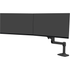 ERGOTRON 45-489-224  Mounting Arm for Monitor - Matte Black - 2 Display(s) Supported - 25in Screen Support - 22.05 lb Load Capacity - 75 x 75, 100 x 100