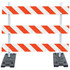 Plasticade 3206EGLRDRILLKI Traffic Barricades; Barricade Height (Inch): 63 ; Barricade Width (Inch): 72 ; Reflective: Yes ; Compliance: MASH Compliant; MUTCD