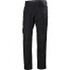 Helly Hansen 77466_990-38/32 Work Pants: General Purpose, Cotton & Polyester, Black, 38" Waist, 32" Inseam Length