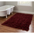 LINON HOME DECOR PRODUCTS, INC Linon OD4814  Flokati Area Rug, 43in x 67in, Morrigan 1400G Burgundy