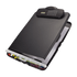 OFFICEMATE INTERNATIONAL CORP. 83306 Officemate Slim Form Holder Storage Clipboard Box With Calculator, Charcoal