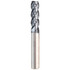 GWS 311344 Corner Radius End Mill: 1" Dia, 4-1/4" LOC, 0.03" Radius, 4 Flutes, Solid Carbide