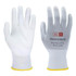 Perfect Fit NPF21-1118W-9/L Cut & Puncture Resistant Gloves; Glove Type: Cut-Resistant ; Coating Coverage: Palm & Fingertips ; Coating Material: Polyurethane ; Primary Material: Nylon ; Gender: Unisex ; Men's Size: Large