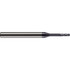 Harvey Tool 76893-C3 Ball End Mill: 0.093" Dia, 0.279" LOC, 4 Flute, Solid Carbide