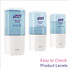 GO-JO INDUSTRIES PURELL® 8330E1 ES10 Automatic Hand Soap Dispenser, 1,200 mL, 4.33 x 3.96 x 10.31, White