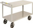 Little Giant. G-2436-6MR Shelf Utility Cart: Steel, Gray