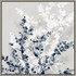 UNIEK INC. Amanti Art A42705501292  Blue Spring II by Isabelle Z Framed Canvas Wall Art Print, 22inH x 22inW, Greywash