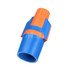 Ideal 30-343 Standard Twist-On Wire Connector: Orange & Blue, Flame-Retardant