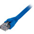 VCOM INTERNATIONAL MULTI MEDIA Comprehensive CAT6-3BLU-10VP  Cat6 Snagless Patch Cables 3ft (10 Pack Blue - 3 ft Category 6 Network Cable for Network Device - First End: 1 x RJ-45 Male Network - Second End: 1 x RJ-45 Male Network - 24 AWG - Blue - 10