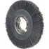 Osborn 0002225600 Wheel Brush:  4" Wheel Dia,  5/8" Face Width,  Crimped