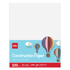 OFFICE DEPOT SI/1028C  Brand Construction Paper, 9in x 12in, 100% Recycled, White, Pack Of 100 Sheets