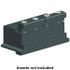 Kennametal 1247027 Tool Block Style A2TEN, 32mm Blade Height, 110mm OAL, 49mm OAH, Indexable Cutoff Blade Tool Block