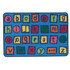 CARPETS FOR KIDS ETC. INC. Carpets For Kids 36.09  KID$Value Rugs Alphabet Blocks Rug, 3ft x 4 1/2ft , Blue