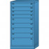 Lyon BBM6830301012IL Standard Eye-Level - Multiple Drawer Access Steel Storage Cabinet: 30" Wide, 28-1/4" Deep, 59-1/4" High