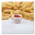 DART SOLO® 075 Paper Portion Cups, 0.75 oz, White, 250/Bag, 20 Bags/Carton