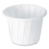 DART SOLO® 075 Paper Portion Cups, 0.75 oz, White, 250/Bag, 20 Bags/Carton