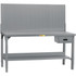 Little Giant. WST2-2448AHPBDR Stationary Work Benches, Tables; Bench Style: Heavy-Duty Use Workbench ; Edge Type: Square ; Leg Style: Adjustable Height ; Depth (Inch): 24 ; Color: Gray ; Maximum Height (Inch): 65