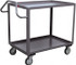 Jamco ES236-U5 Ergonomic Utility Cart: 39" OAH, Steel, Gray