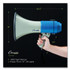 CHAMPION SPORT Sports MP12W Megaphone, 12 W to 25 W, 1,000 yds Range, White/Blue