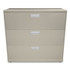 HON COMPANY 693LL Brigade 600 Series Lateral File, 3 Legal/Letter-Size File Drawers, Putty, 42" x 18" x 39.13"