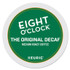 KEURIG DR PEPPER Eight O'Clock 6425 Original Decaf Coffee K-Cups, 24/Box