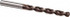 Guhring 9012230037000 Jobber Length Drill Bit: 3.7 mm Dia, 130 °, Cobalt