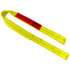 Lift-All EE2803NTX10 Eye & Eye Sling: 3" Wide, 10' Long, 17,200 lb Vertical, Nylon