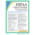 TAX FORMS PRINTING, INC. AR0953 ComplyRight HIPAA Employee Poster, 8-1/2 x 11in