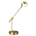 OTTLITE TECHNOLOGIES, INC CS01BS9SHPR Wellness Series Direct LED Desk Lamp, 4" to 18" High, Brass