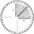 Made in USA 0459236 Optical Comparator Charts & Reticles