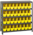 Quantum Storage 1839-203YL 32 Bin Store-More Shelf Bin System