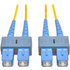 TRIPP LITE N356-05M  5M Duplex Singlemode 9/125 Fiber Optic Patch Cable SC/SC 16ft 16ft 5 Meter - SC Male - SC Male - 16.4ft - Yellow