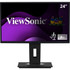Protecting confidential information from unauthorized viewing is crucial for businesses, government institutions, and consumers alike. The ViewSonic VG2448-PF is a 24in (23.8'' viewable) monitor with a built-in privacy filter that keeps sensitive and confidential data on the screen from being visually compromised. The VG2448-PF maintains a clear view directly in front of the screen, while blocking visibility when the screen is viewed from a side angle. For enhanced productivity, an advanced ergonomic design offers a wide range of customizable adjustments for maximum comfort including pivot, swivel, height adjustment, and 40 deg. tilt.  BUILT-IN PRIVACY FILTER: The built-in privacy filter and comfortable ergonomics, of the VG2448-PF is an ideal solution for use in medical, financial, or other facilities that require data security. Content remains clear when viewed directly in front of the screen, but visibility is blocked when the screen is viewed from the side beginning at 30 deg.. In addition, the filter helps to reduce glare and harmful blue light.  A MORE COMFORTABLE WORKSPACE: With advanced ergonomic features including swivel, pivot, height adjust, and 40-degree tilt, this monitor is designed to provide a greater range of adjustment for increased productivity and comfort.  CONVENIENT & VERSATILE STAND: An easy-to-install quick release stand with a convenient carrying handle makes for simple monitor setup, while cable management features keep workspaces neat and free of cable clutter. The stand also features a built-in client mount for quick installation of client devices on the back of the monitor. This allows for simple client device deployment and a streamlined desktop without interfering with the ergonomic functionality of the monitor.  VERSATILE CONNECTIVITY: DisplayPort, HDMI, and VGA inputs give you the freedom to connect your display to a variety of devices.  OPTIMIZED VIEW SETTINGS: ViewSonic's unique ViewMode feature offers Game," Movie," Web," Text," and Mono" presets. These presets enhance gamma curve, color temperature, contrast, and brightness to deliver an optimized viewing experience for different screen applications. VESA-COMPATIBLE DESIGN: Mount the monitor as you see fit using its convenient 100 x 100mm VESA-compatible mount design.  ENHANCED VIEWING COMFORT: Flicker-Free technology and a Blue Light Filter help to eliminate eye strain from extended viewing periods.  Backed by the manufacturer's 3-year limited warranty.  Energy efficient - designed to use less energy than alternative products, potentially helping you save money and reduce your carbon footprint.
