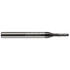 Harvey Tool 982893-C4 Ball End Mill: 0.093" Dia, 0.279" LOC, 4 Flute, Solid Carbide