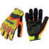 ironCLAD IEX-HZI-02-S Impact-Resistant Gloves: Size Small, ANSI Puncture 3, Suede & Polyester Lined, Suede & Polyester