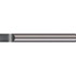 Micro 100 TRG-7 Tool Bit Blank: 7/16" Wide, 4" OAL, Brazed Solid Carbide, Square