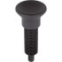 KIPP K0633.21412AO 3/4-16, 42mm Thread Length, 12mm Plunger Diam, Hardened Locking Pin Knob Handle Indexing Plunger