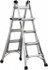 Louisville L-2098-17 16-Step Aluminum Folding Step Ladder: Type IA, 17' High