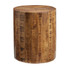 COAST TO COAST IMPORTS, LLC. Coast to Coast 69245  Emma Drum Shape Accent Stool, Natural Brown